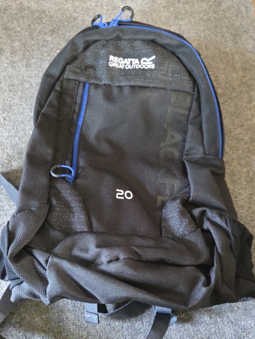 Regatta Great Outdoors Black Backpack